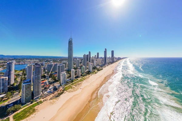Gold Coast skyline near The Star